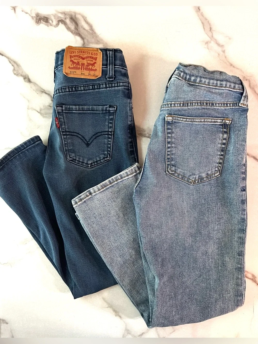Boys Size 8 Gap & Levi’s 511 Slim Jeans Lot of  – 2 Pairs